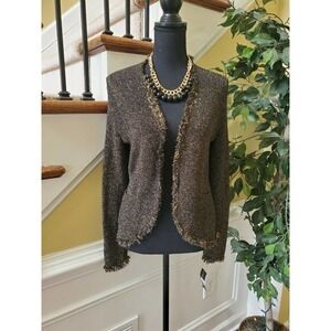 NWT "INC" Sweater Jacket  One Hook  Size Small